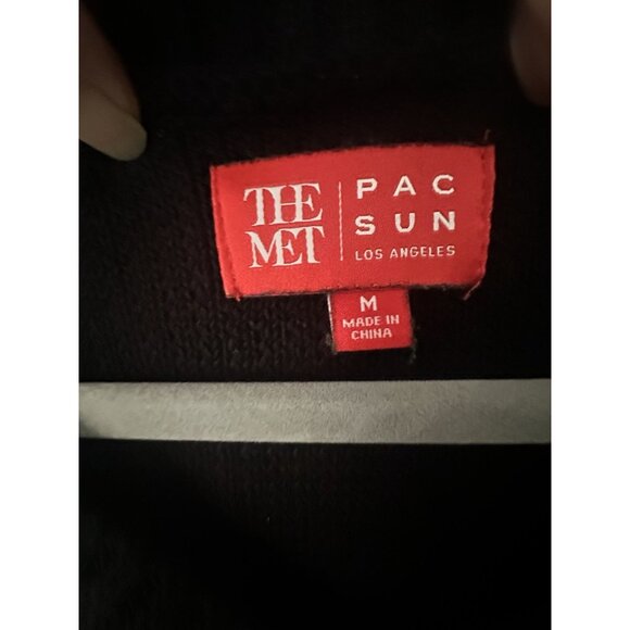 THE MET X PACSUN Sweater Vest V Neck Size Medium Metropolitan Museum Of Art - Picture 3 of 4